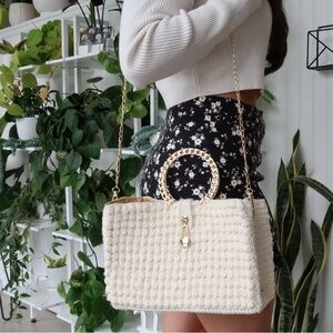 Crochet Luxury Hand Bag
